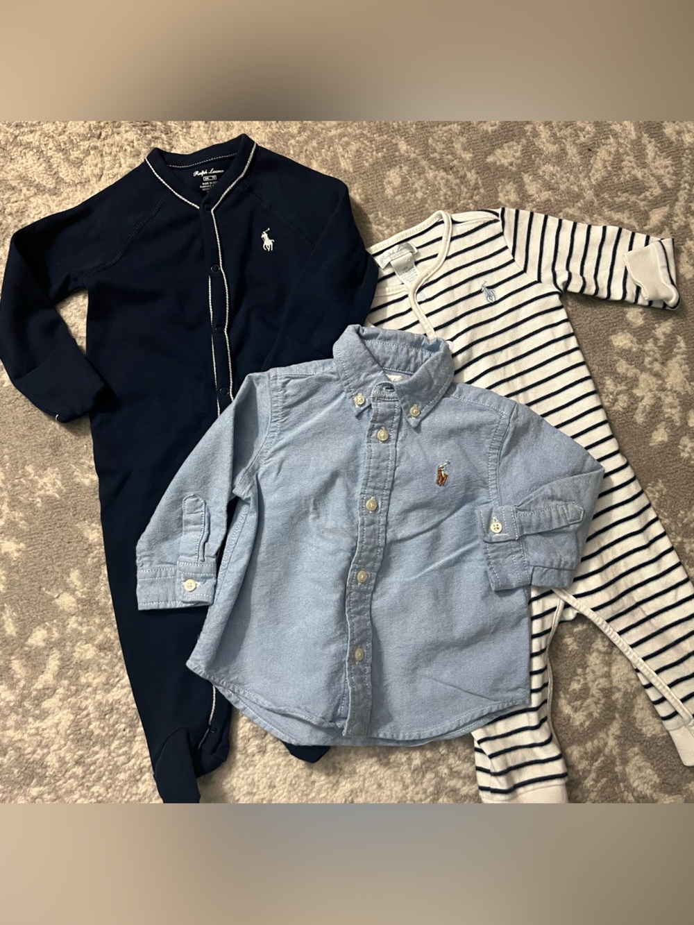 Ralph Lauren Baby Boy Clothes Bundle 6M
